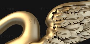 3D модель Лебедь (STL)